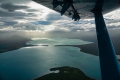 Climbing to get above the weather