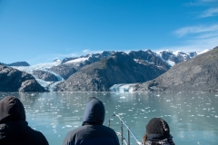 Approaching the glacier