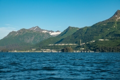 The terminus of the Alaska Pipeline